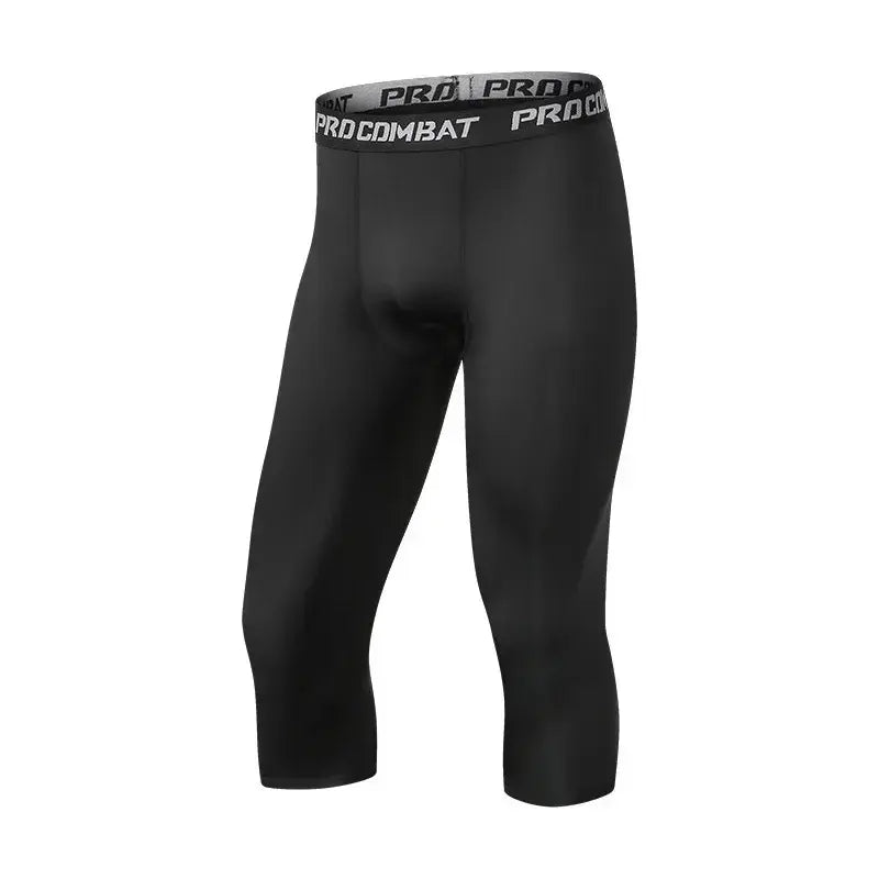Collants 3/4 de gym pour hommes pour une performance active