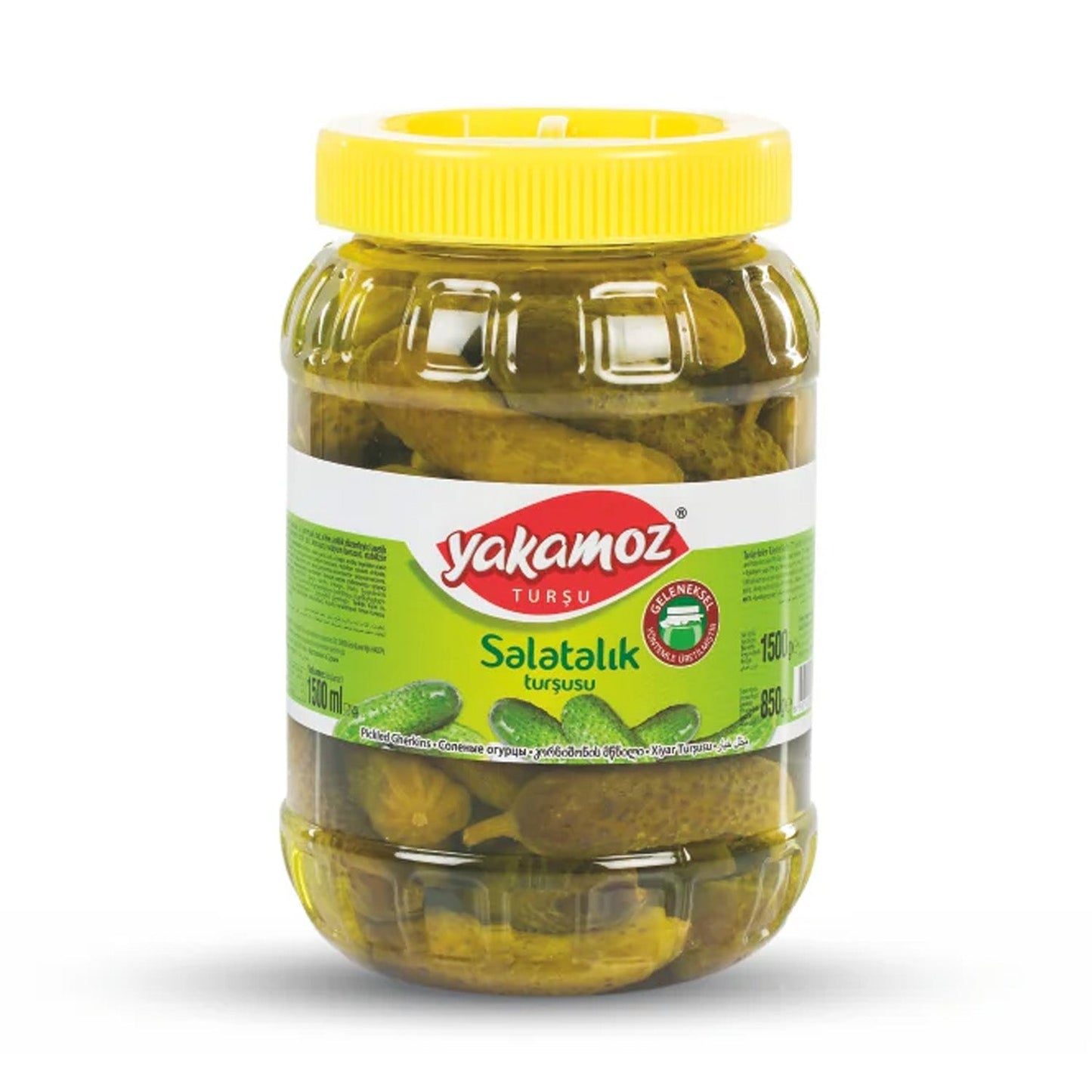 Yakamoz Cucumber Pickle 1,500 g (52.91 oz) – Crisp Mediterranean Pickles