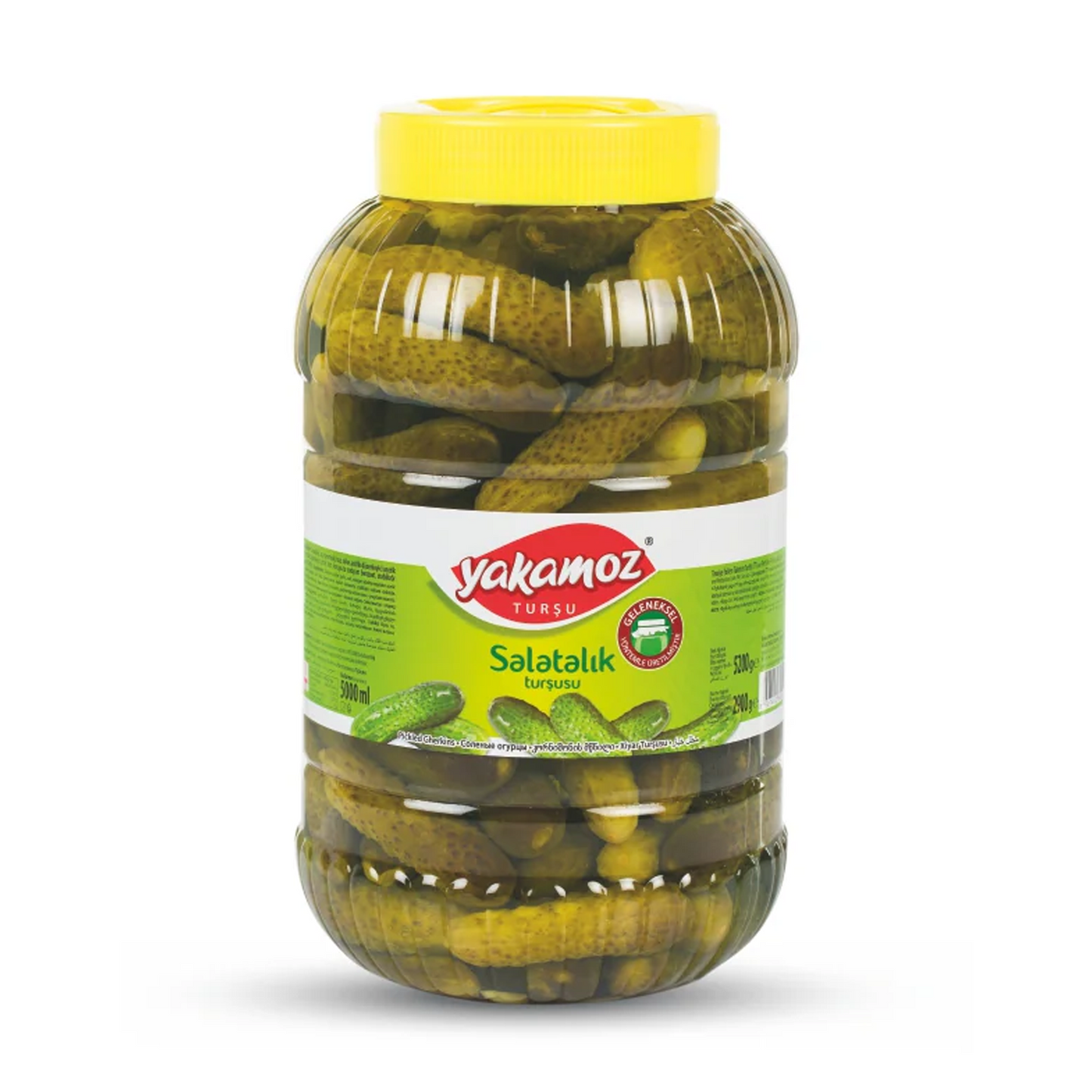 Yakamoz Cucumber Pickle 5000 g (176 oz) – Crisp Whole Pickles