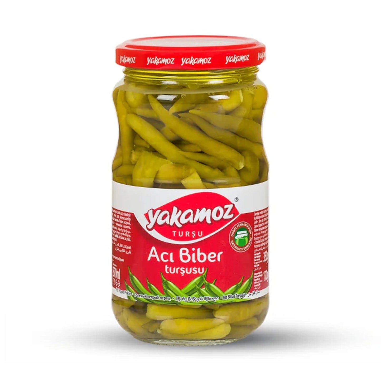 Yakamoz Hot Pepper Pickle 350 g (12.3 oz) – Spicy Pickled Peppers