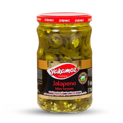 Yakamoz Jalapeño Pickle 650 g (22.93 oz) – Spicy & Tangy Sliced Peppers