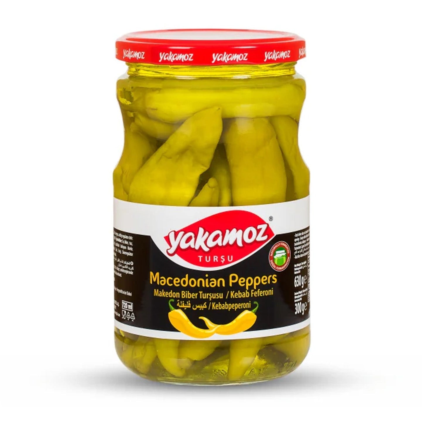 Yakamoz Macedonian Pickle 630 g (22.2 oz) – Crisp Mixed Vegetables in Brine