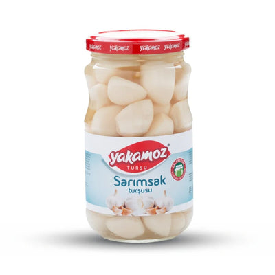 Yakamoz Pickled Garlic 370 ml (12.5 fl oz) – Crisp & Tangy Whole Cloves