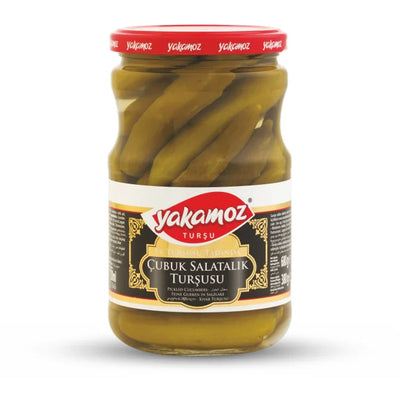 Yakamoz Pickled Gherkins 370 ml (12.5 fl oz) – Crisp & Tangy Gourmet Pickles