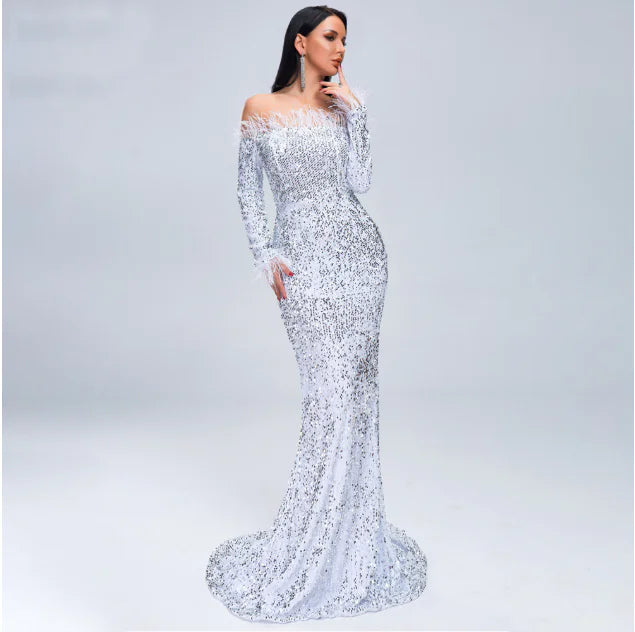 Vestido de Noche Elegante para Ocasiones Especiales