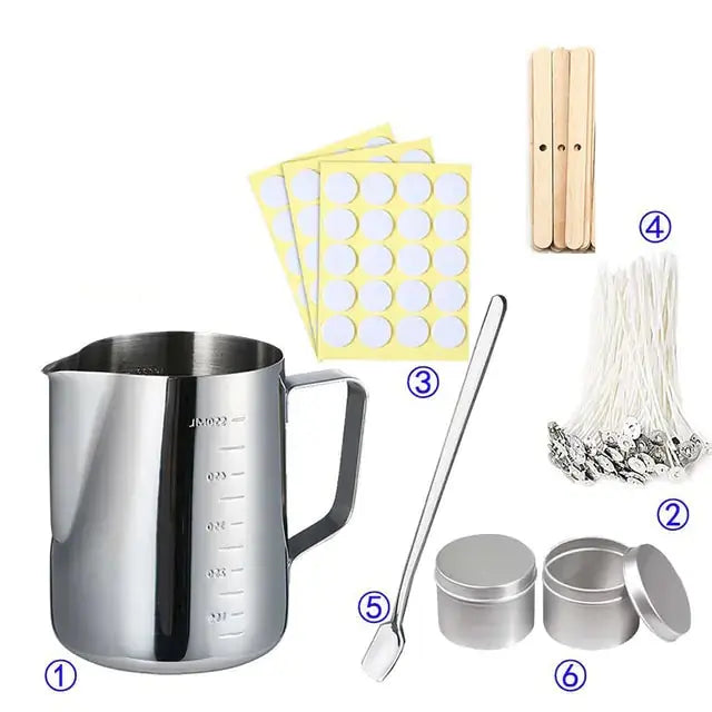 Kit de fournitures pour la fabrication de bougies