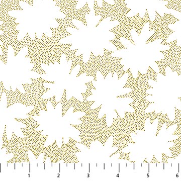 Yellow Cranesbill Tender Cotton Fabric - 44"/45" Per Yard