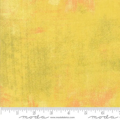 Tissu Curry Grunge Basics Jaune - 44"/45" par Yard