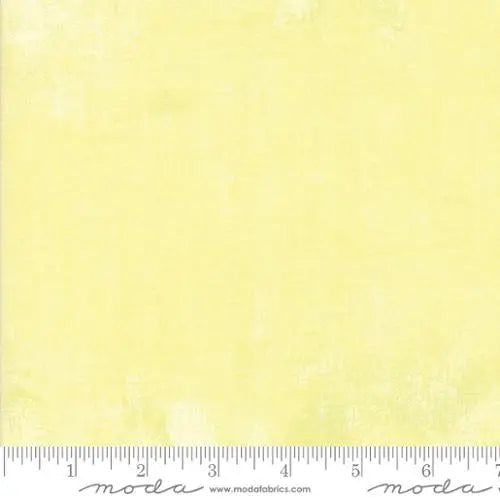Yellow Honeydew Grunge Basics Fabric - 44"/45" Per Yard