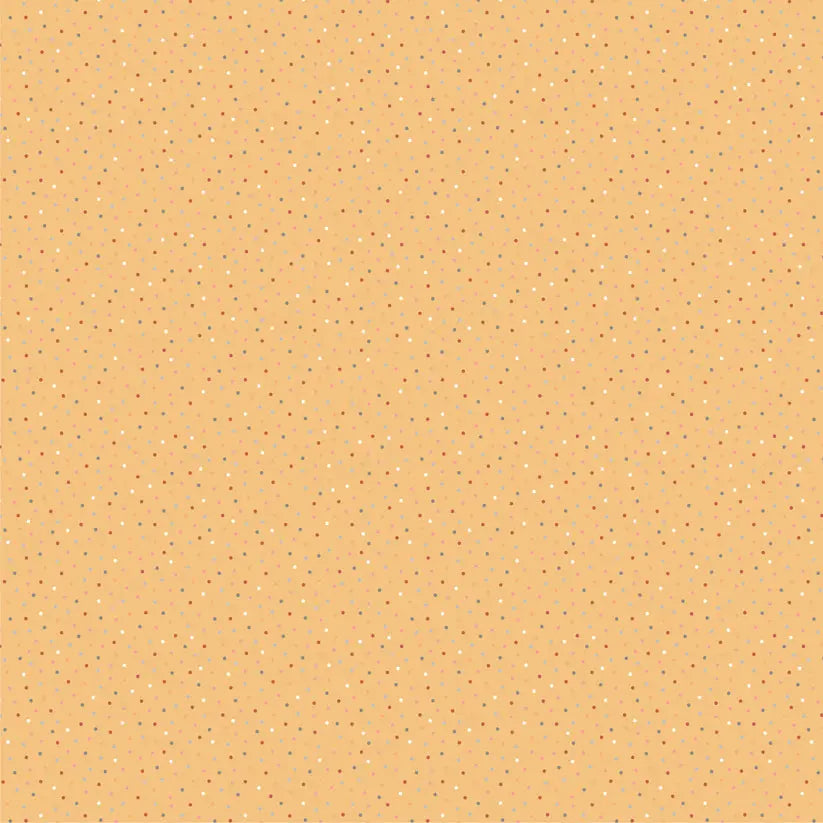 Yellow Waffle Cone Cotton Fabric - 44"/45" Per Yard