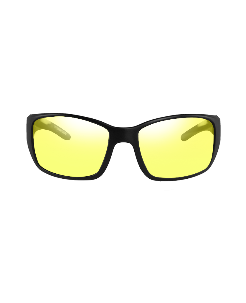 Anvil Tactical Eyewear (Black/Yellow) - Ultimate Protection - Korvel