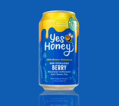 Bee Vitalized Sparkling Honey Sweetened Berry Tea