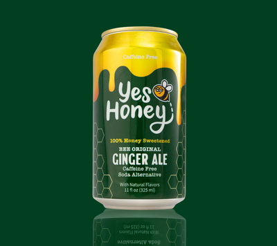 Bee Original Ginger Ale Soda Alternative - 12-Pack