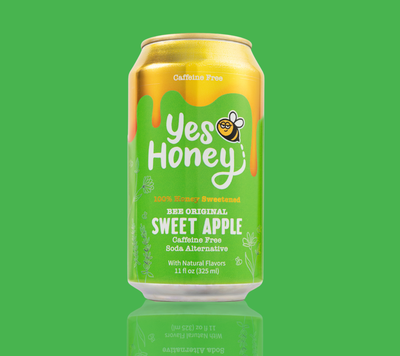 Bee Original Sweet Apple Soda Alternative - 12-Pack