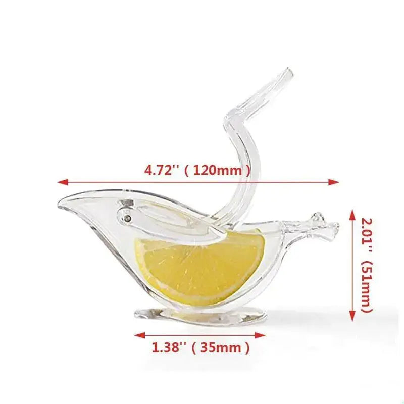 Exprimidor de Limón de Acrílico - Herramienta de Cocina Elegante