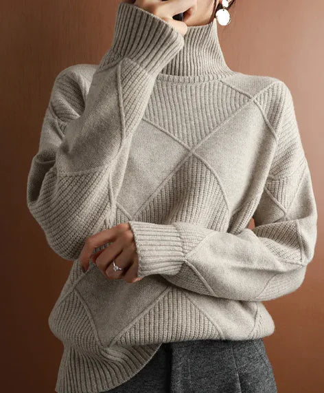 Knitwear Long-Sleeved Top for Autumn and Winter