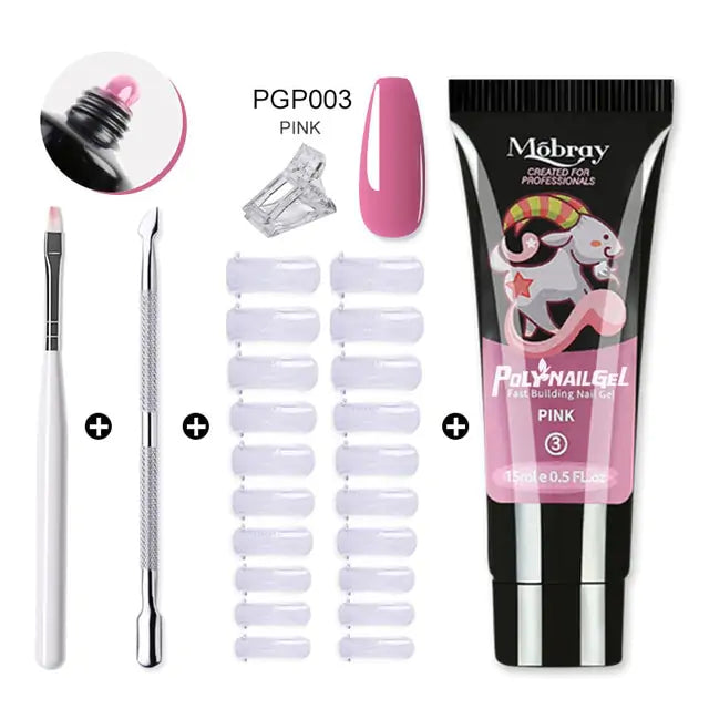 Nail Quick Building Crystal Gel - Premium Nail Art Solution