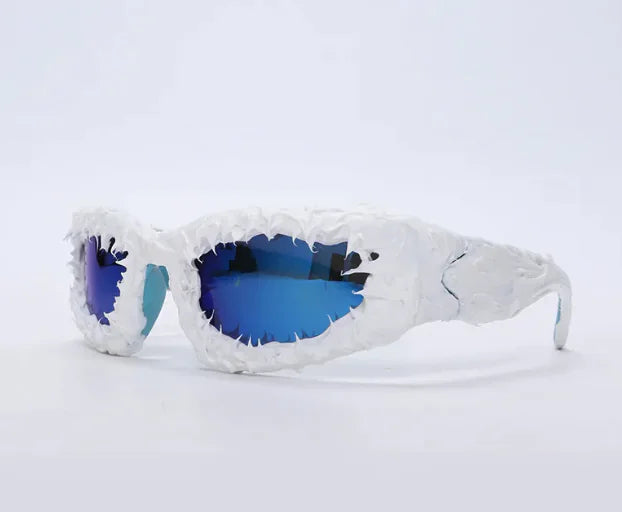 Lunettes de soleil punk en forme d'œil de chat – Lunettes unisexes audacieuses