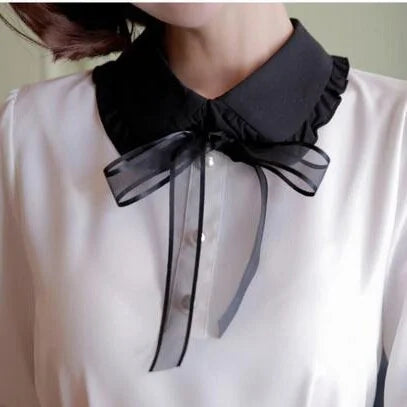 Col Claudine Détachable pour Femmes - Élevez Votre Style