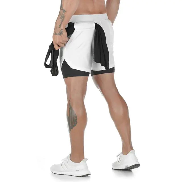 Shorts de Gym Premium avec Poche pour Téléphone