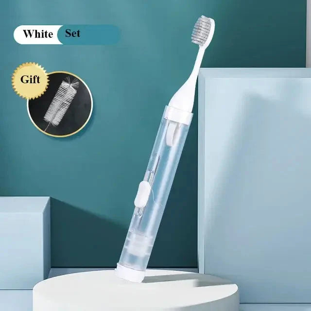 Ensemble de brosse à dents portable pliable