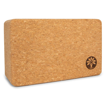 Premium Eco-Friendly Cork Yoga Block for Enhanced Stability - Korvel