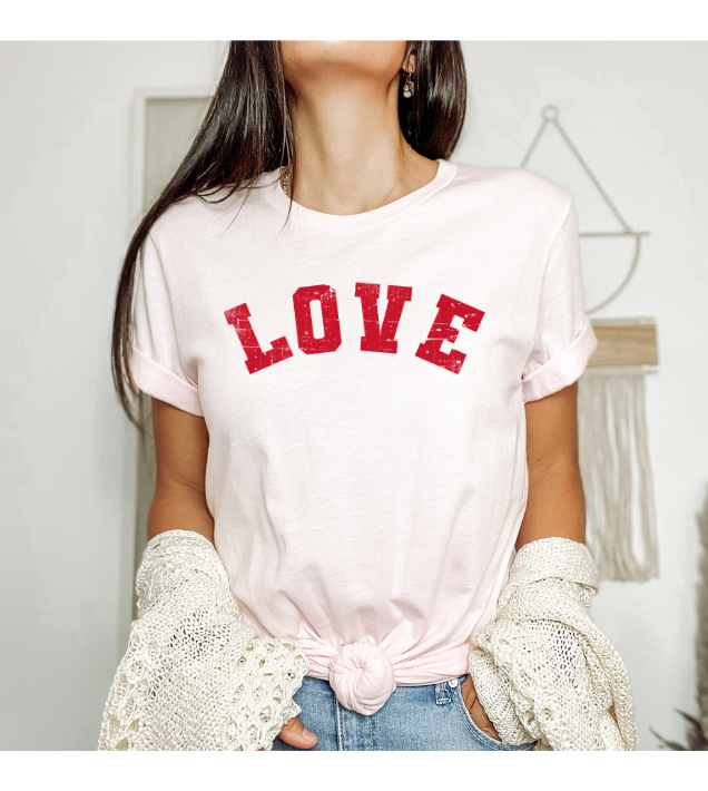 T-shirt Block Love 4123