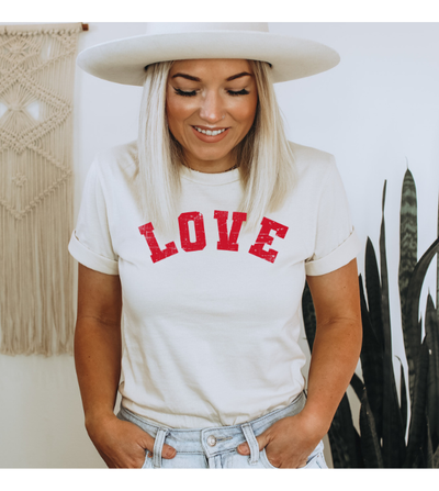 T-shirt Block Love 4123