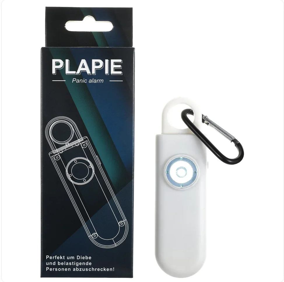 Linterna SOS Compacta para Exterior con Alarma de Autodefensa