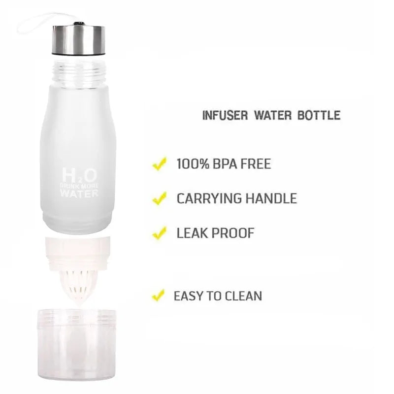 Travel Infuser Fruit Juice Bottle - 650ML