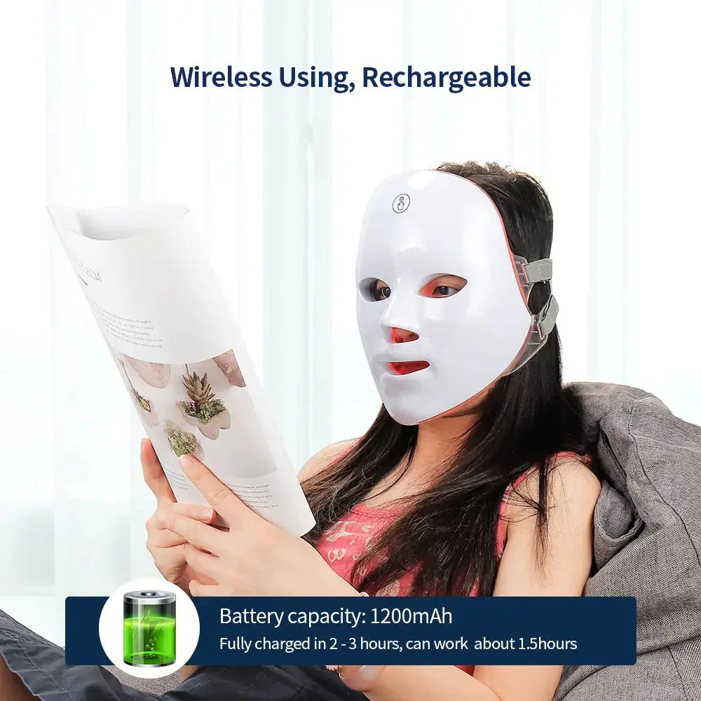 Masque Facial LED Premium pour une Peau Radieuse