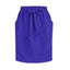 Falda de Cintura Elástica de Algodón para Mujer con Lazo - Estilo Midi Lápiz (Verde)