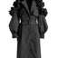 Manteau Trench à Volants