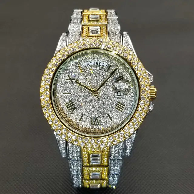 Relojes de Cristal de Lujo para Hombre - Elegancia Atemporal