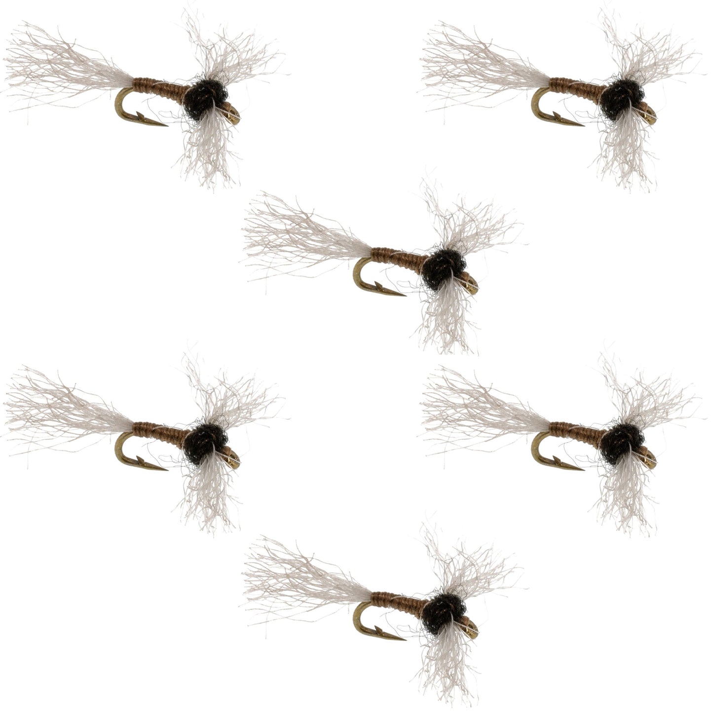 Mouches à Midge Zelon Améliorées - Taille 20 (Pack de 6)