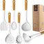 Juego de Utensilios de Cocina de Silicona Premium
