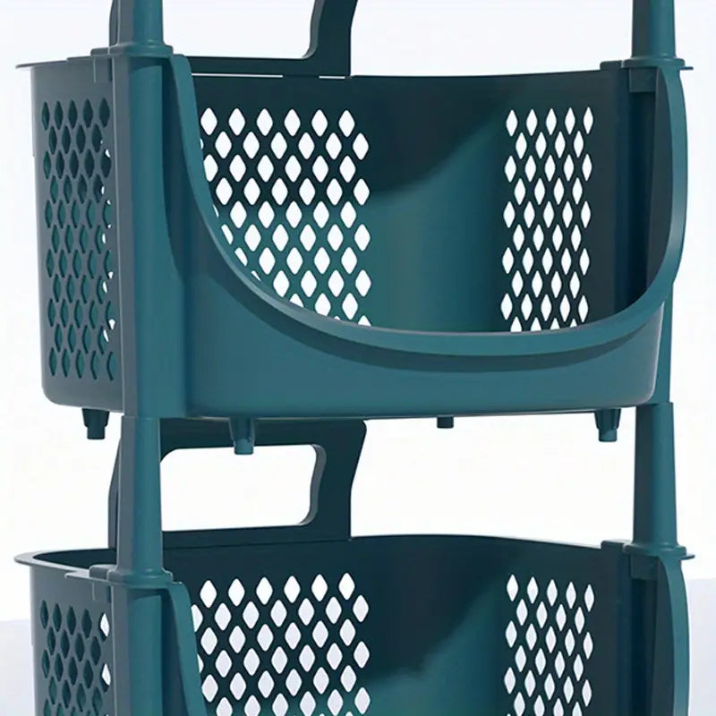5-Layer Mobile Storage Cart for Kitchen and Home