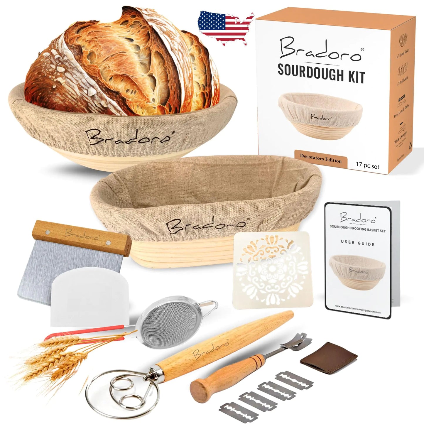 Kit de Sourdough Édition Complète pour Décorateurs