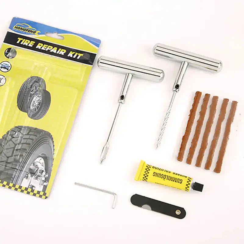 Kit de Reparación de Neumáticos Premium para Soluciones Rápidas y Fáciles