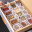Ensemble de Boîtes de Rangement pour Épices de Cuisine Premium