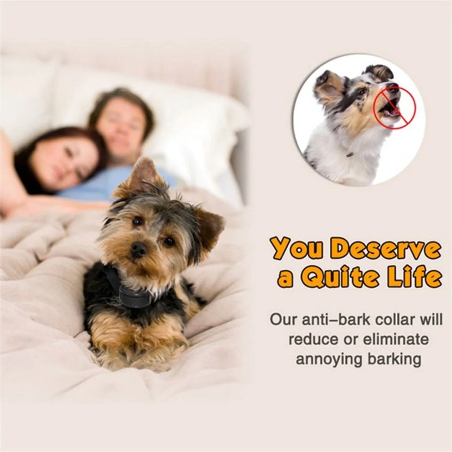 Premium Automatic Anti-Bark Control Collar for Dogs
