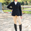 Zephyr II Mesh Hunt Show Coat - Black