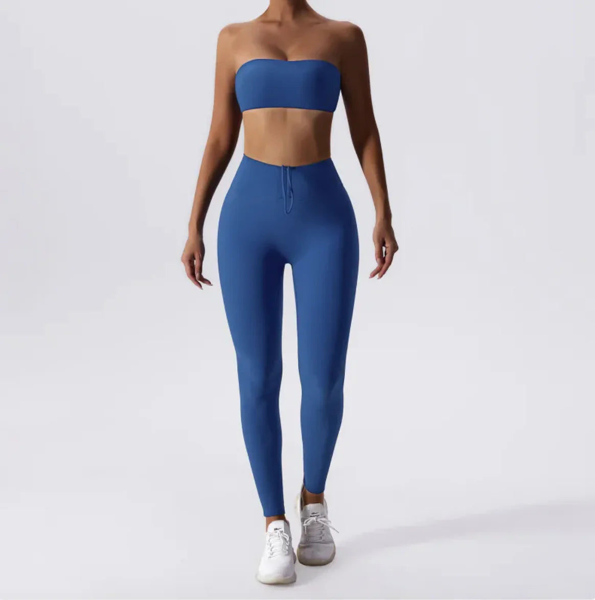 Ensemble de yoga ajusté pour femmes, idéal pour un mode de vie actif