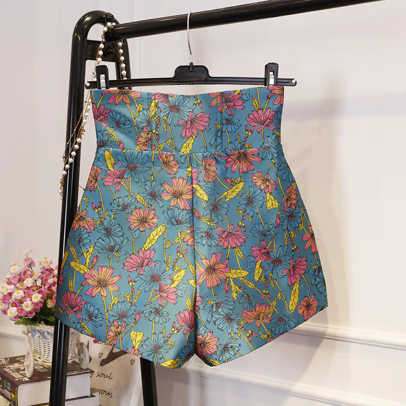 Casual Women's Wide Leg A-line Shorts