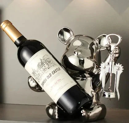 Étagère à vin créative pour salon haut de gamme