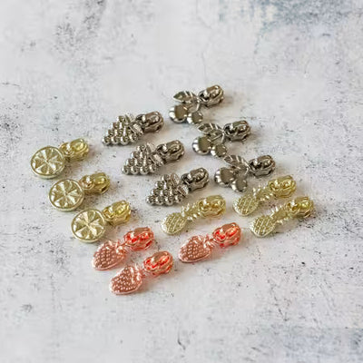 Fresh Fruit Zipper Bundle - Colorful Crafting Essentials