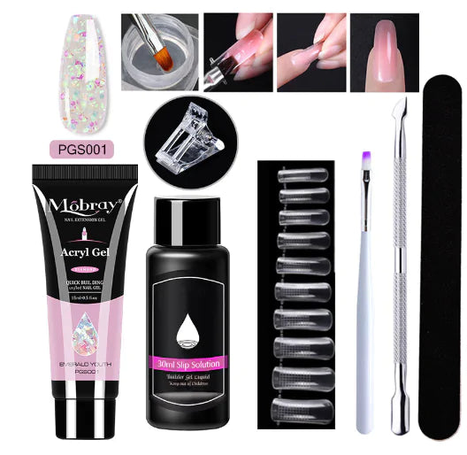 Premium Poly Nail Gel Set for Stunning Nail Art