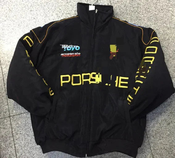 Premium Embroidered Motorcycle Jacket for Adventurers