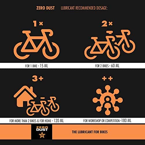 Lubricante de Cadena ZeroDust - 500 ml para el Cuidado Óptimo de la Bicicleta