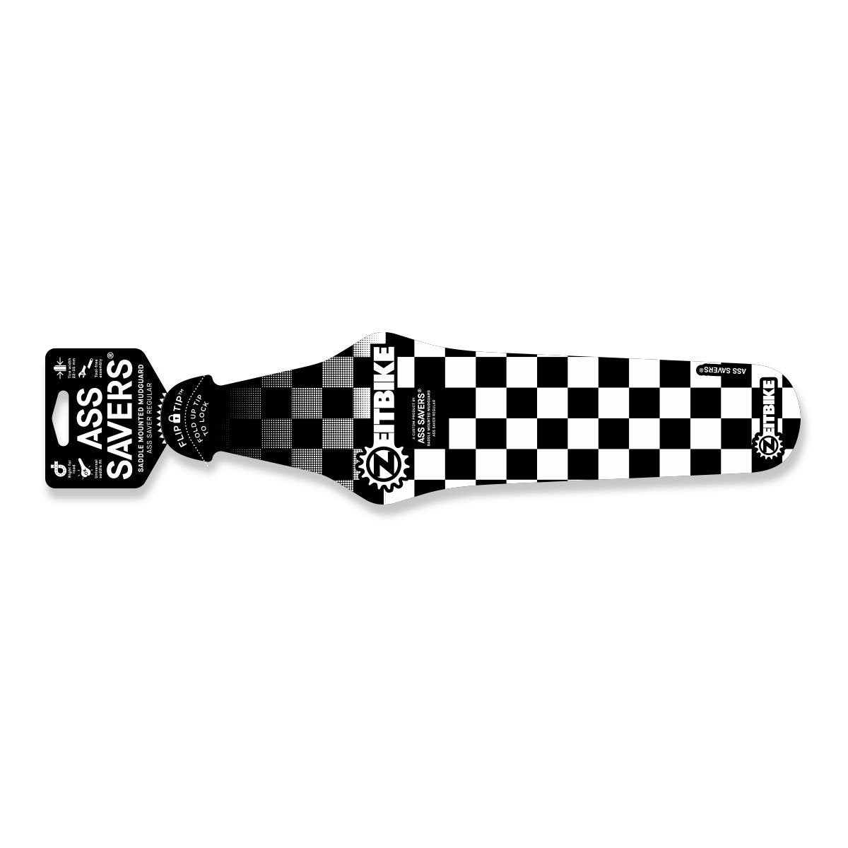 ZEITBIKE Ass Savers - Checkered - Gen 4 - Regular